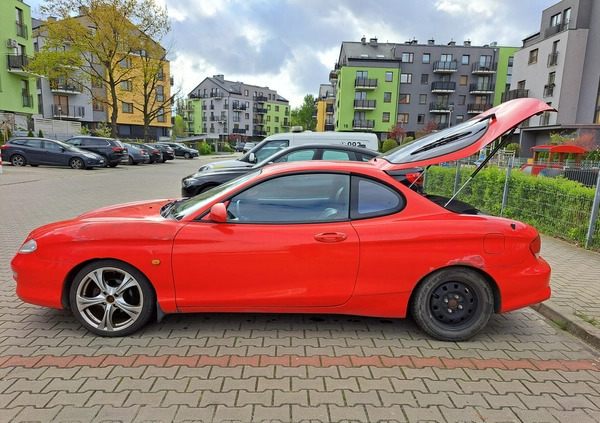 Hyundai Coupe cena 3999 przebieg: 188000, rok produkcji 1999 z Szczecin małe 781